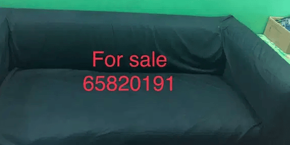 Furniture items for sale
3 &2 door cab board ,king size steel bed and mattress and IKEA sofa sale