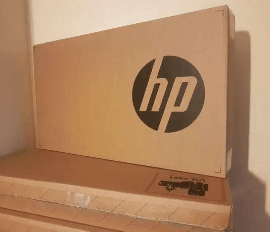للبيع لابتوب جديد بالكرتونة مسكر HP Core i5/RAM 8GB/512 GB SSD