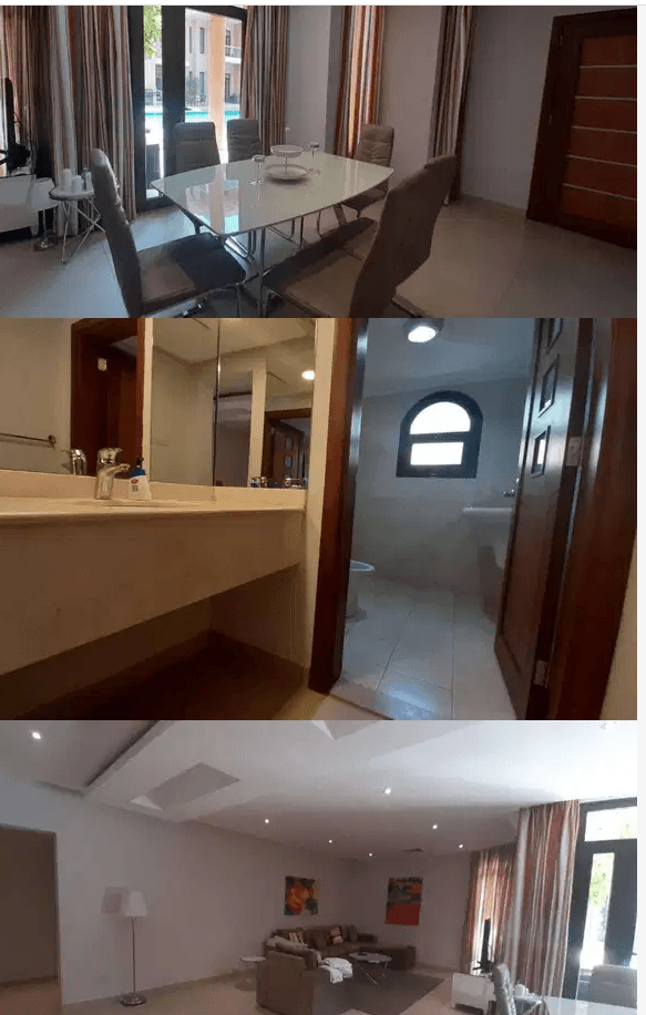 Spacious 2 bedrooms ground floor-Abu Halifa
Location Abu Halifa
Spacious 2 bedrooms ground floor facing the swimming pool consists of big living room 2 master bedrooms with 2 bathrooms, big kitchen ba...