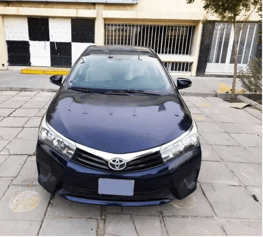 Toyota Corolla model 2015 _ dark blue
toyota Corolla model 2015 dark blue for Sale by Monthly Installments
No Bank Process , No Minimum Salary , Low down Payment , any visa