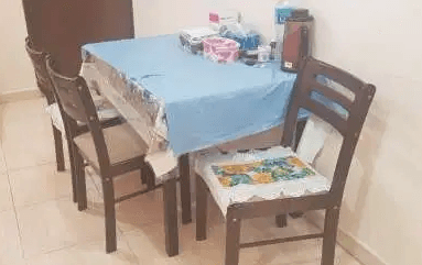 Wooden furniture
3+2 5 seat wooden sofa set - KWD 60
Dinning Table with 4 Chair- KWD 25
3 Door wooden Almira –KWD 30
Steel Bed -25KWD
Exercise Cycle –KWD - 25
Contact 97230224