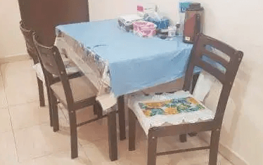 Wooden furniture
3+2 5 seat wooden sofa set - KWD 60
Dinning Table with 4 Chair- KWD 25
3 Door wooden Almira –KWD 30
Steel Bed -25KWD
Exercise Cycle –KWD - 25
Contact 97230224