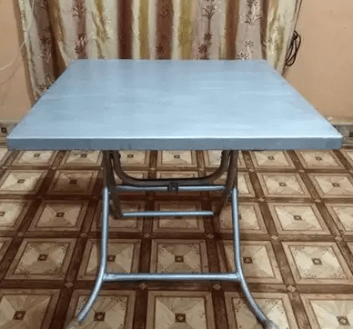 Steel Table for sale
Steel Folding Table (square)
Size : Length 27" x Width 27" x
Height 26"
Condition : Perfect
* View 2 pics of this ad.
Interested buyers may call on97932925