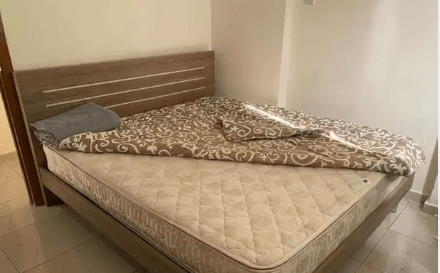 Double Bed with mattress + almira + dressing table