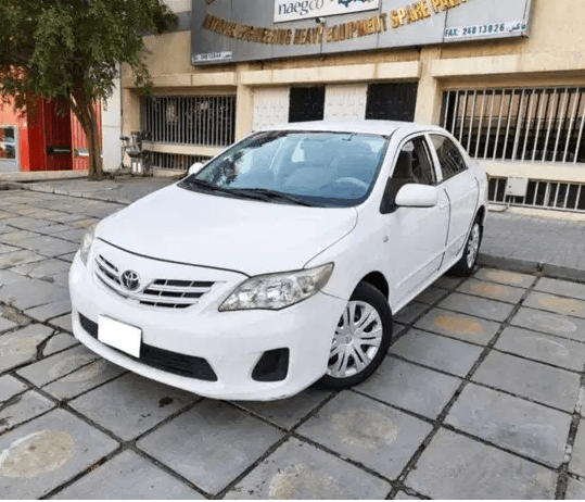 Installments Corolla 2013 _ 500 kd discount