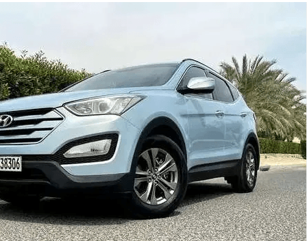 Hyundai SantaFe - 2013 SkyBlue