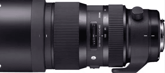 Sigma 50-100mm F/1.8