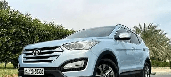 Hyundai SantaFe - 2013 SkyBlue